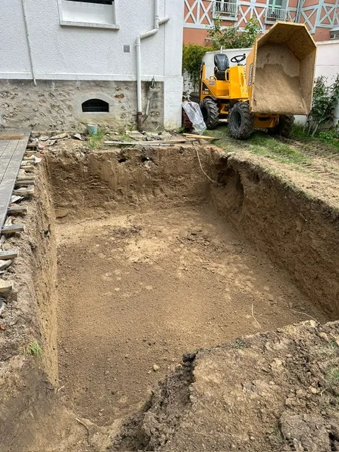Terrassement piscine 77 B