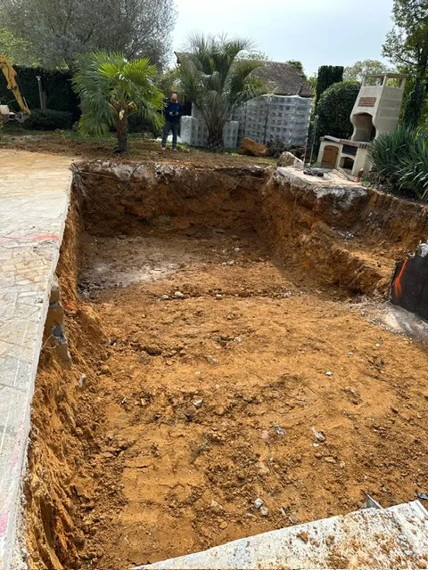Terrassement piscine 77 D