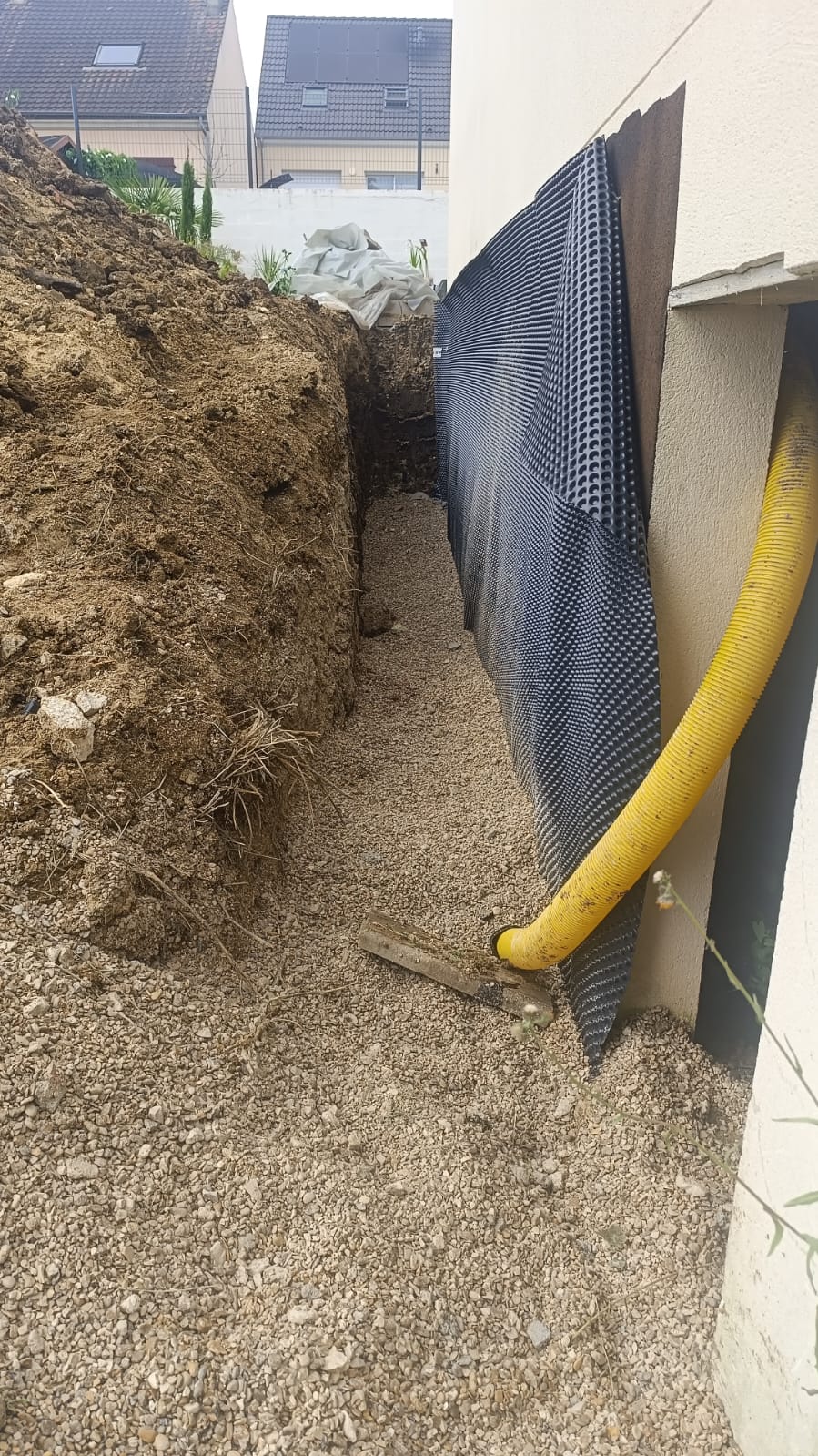 Drainage maison